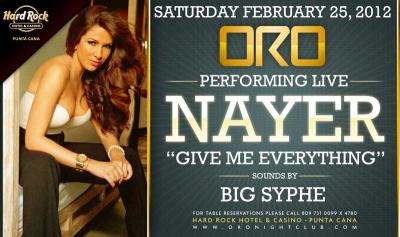Nayer + Big Syphe tomaran los escenarios en ORO Nightclub este sábado